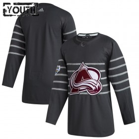 Barn NHL Colorado Avalanche Tröjor Blank Grå Adidas 2020 All-Star Authentic